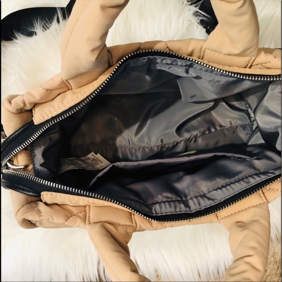 Zara Quilted Shopper Bag Sand - Picture 12 of 15